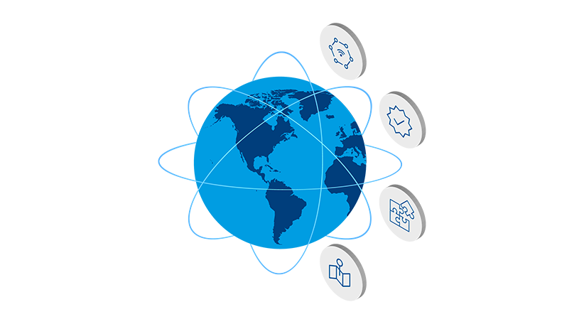 Connexion Satellite gérée par Bell