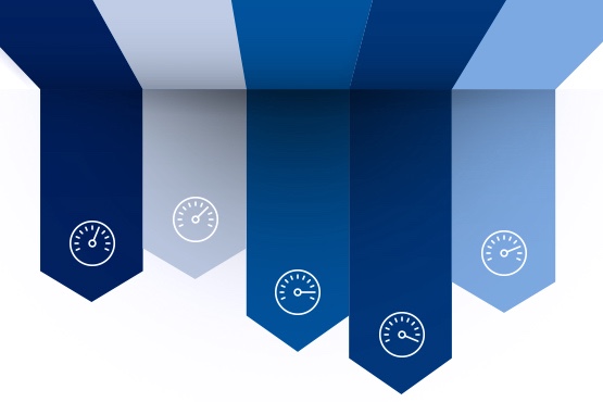 Rubans montrant les différentes classes de service de la solution RPV IP