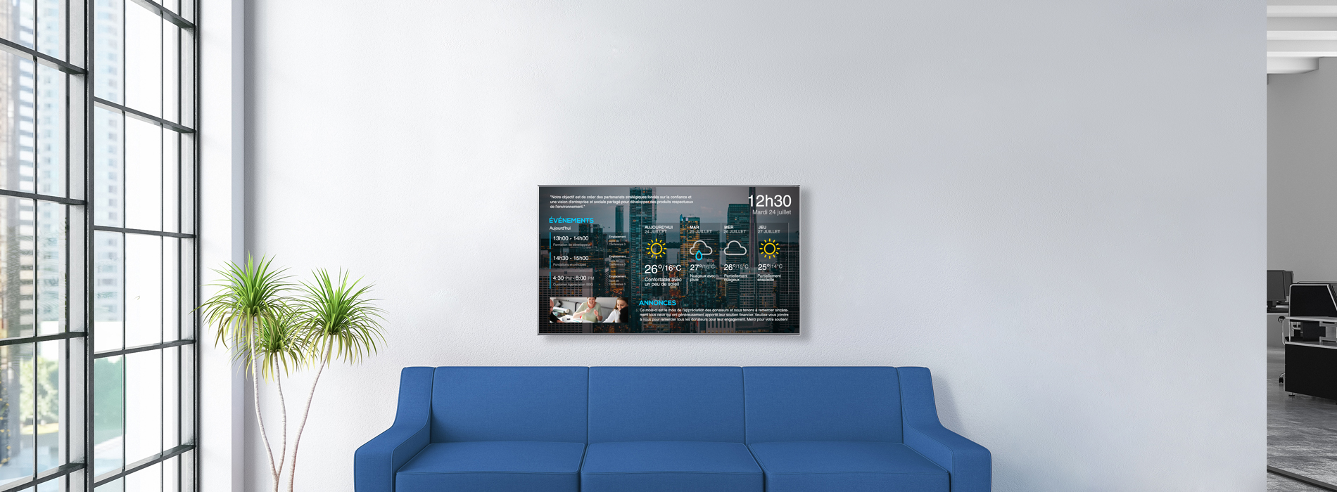Digital signage solutions